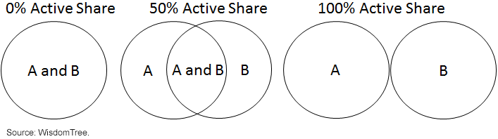 Active share percentage